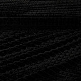 Fleece Blanket Dark Black Double Throw - trendifypk