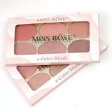 Miss Rose 6 color Rare Beauty blush Palette- trendifypk