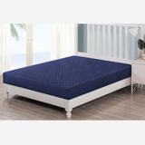QUILTED WATERPROOF FITTED SHEET MATTRESS PROTECTOR