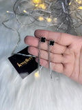 Silver Vancleef Earrings & Necklace