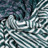 Exclusive Teal Fleece Double Throw AC Blanket - trendifypk