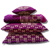 Purple Destiny Fancy Bed Sheet Set-4 PCS (PREMIUM)