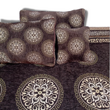 Chocolate Gucci Bed Sheet Set-4 PCS (PREMIUM)