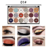 Miss Rose 18 Color Eyeshadow Palette 01