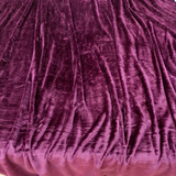 Diamond Purple Plain Fleece Double Throw AC Blanket - trendifypk
