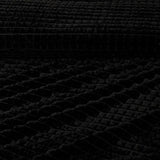 Fleece Blanket Dark Black Double Throw - trendifypk