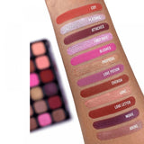 Makeup Revolution Forever Flawless Unconditional Love Eyeshadow Palette 18 Color