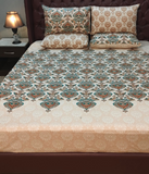 BEDSHEET COTTON PRINTED (PREMIUM) - trendifypk