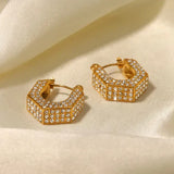 U Geometric Chunky Hoops