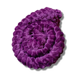 Diamond Purple Plain Fleece Double Throw AC Blanket - trendifypk