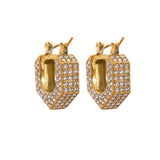 U Geometric Chunky Hoops