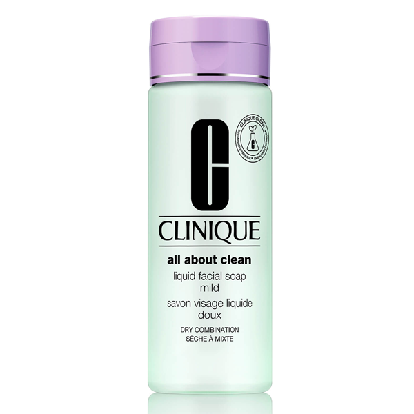 Clinique Liquid Facial Soap Mild Savon Visage Liquide Doux 200Ml Dry Combination - trendifypk