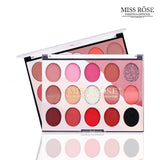 Miss Rose 15 Color Eyeshadow Palette 01 - trendifypk