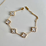 White Clover Jewellery Set