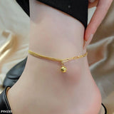 PYH193 DGF Stainless Steel Anklet Single- PYH