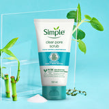 Simple Clear Pore Scrub For Oily Blemish Prone Skin