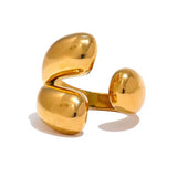 Navia Gold ring Adjustable
