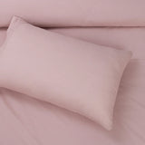 PLAIN COTTON BEDSHEET SET-3PCS D-14 - trendifypk