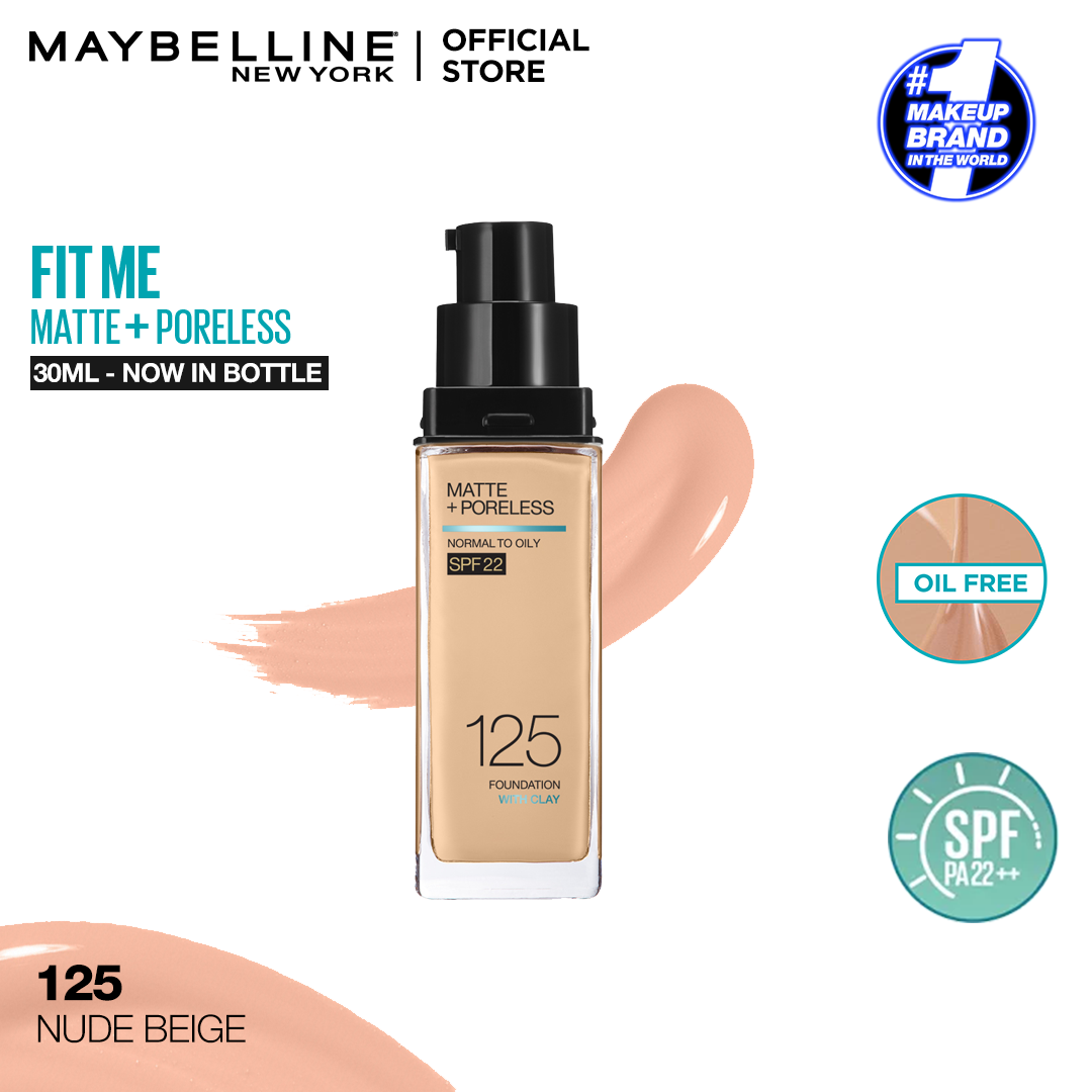 Maybelline New York Fit Me Matte & Poreless Liquid Foundation - trendifypk
