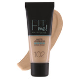 Maybelline New York Fit Me Matte & Poreless Liquid Foundation 30 ml - trendifypk