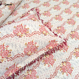 Red Off-white 2 Mirage Multani Bed Sheet Set