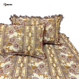 Brown Mirage Multani Bed Sheet Set