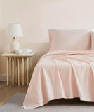 PLAIN COTTON BEDSHEET SET-3PCS D-9 - trendifypk