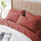 PLAIN COTTON BEDSHEET SET-3PCS D-3 - trendifypk