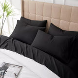 PLAIN COTTON BEDSHEET SET-3PCS D-5 - trendifypk