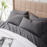 PLAIN COTTON BEDSHEET SET-3PCS D-6 - trendifypk