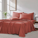 PLAIN COTTON BEDSHEET SET-3PCS D-3 - trendifypk