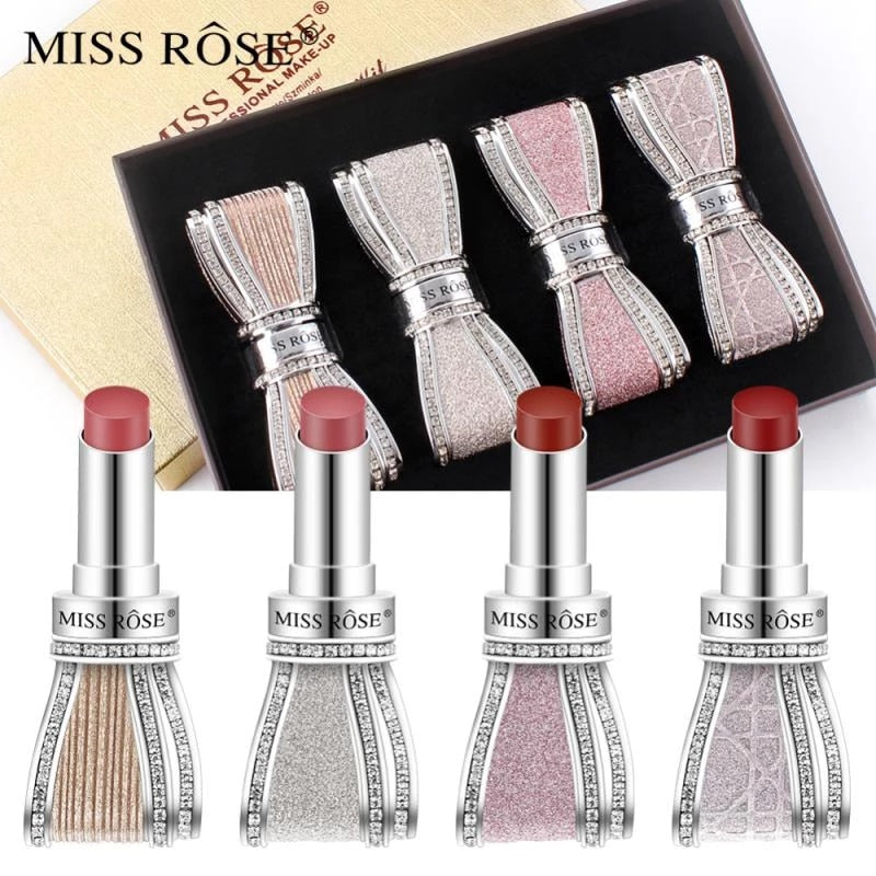 Miss Rose Lipstick Kit 4 Color 01 - trendifypk