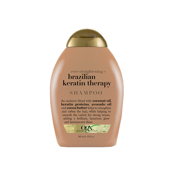 Ogx ever straightening top brazilian keratin therapy shampoo