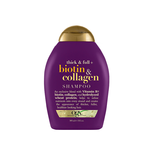 Ogx Thick &amp; Full + Biotin &amp; Collagen Shampoo 385ml