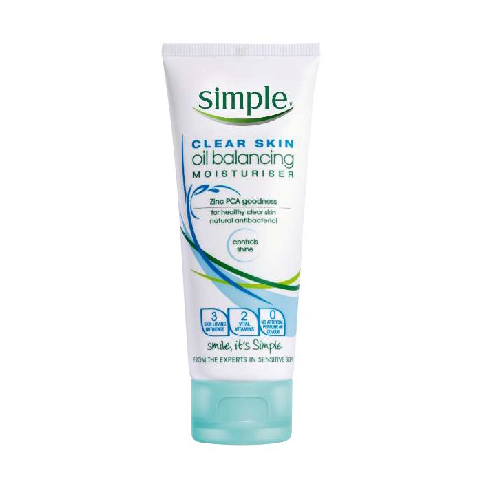 Simple Clear Skin Oil Balancing Moisturiser 75Ml - trendifypk