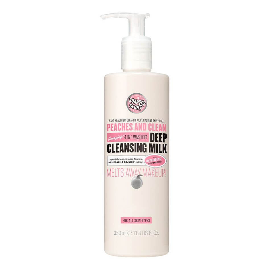 Soap&Glory Peaches Deep Cleansing Milk For All Skin Types 350Ml - trendifypk
