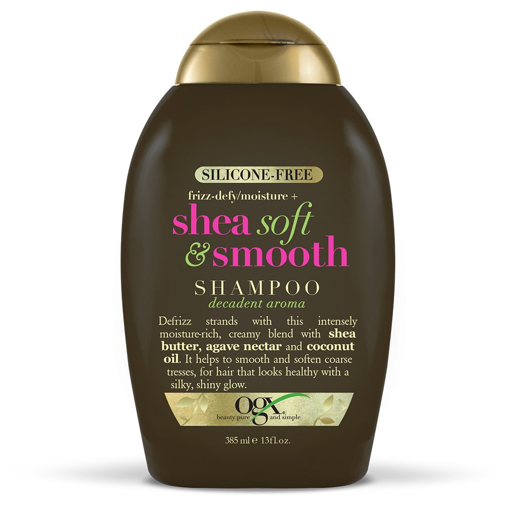 Ogx FrizzDefy/Moisture + Shea Soft & Shooth Shampoo 385Ml - trendifypk