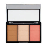 Makeup Revolution Ultra Contour Kit Fair C01 Bronzer / Highlighter & Blush - trendifypk